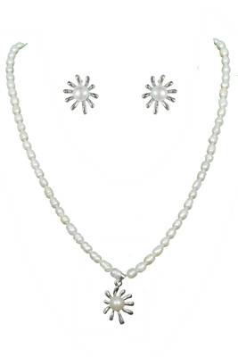Natural Fresh Water Pearl Set From Hyderabad With Certificate of Authenticity 2