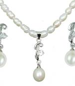 Natural Fresh Water Pearl Set From Hyderabad With Certificate of Authenticity