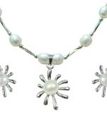 Natural Fresh Water Pearl Set From Hyderabad With Certificate of Authenticity