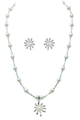 Natural Fresh Water Pearl Set From Hyderabad With Certificate of Authenticity 2