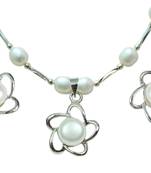 Natural Fresh Water Pearl Set From Hyderabad With Certificate of Authenticity