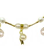 Natural Fresh Water Pearl Set From Hyderabad With Certificate of Authenticity