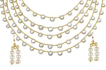 Natural Fresh Water Pearl Set From Hyderabad of Authenticity 2