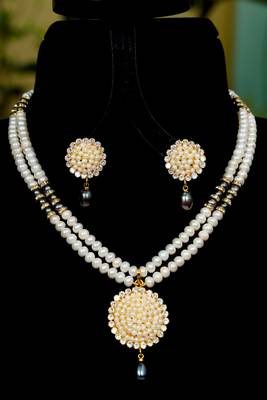 Natural Fresh Water Pearl Set From Hyderabad of Authenticity 4