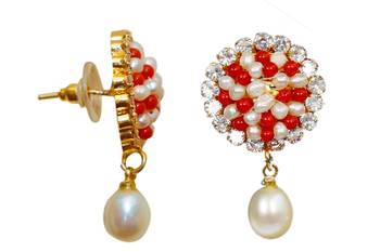 Natural Fresh Water Pearl Set From Hyderabad of Authenticity 3