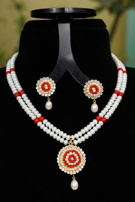 Natural Fresh Water Pearl Set From Hyderabad of Authenticity 1