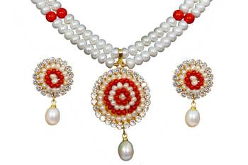 Natural Fresh Water Pearl Set From Hyderabad of Authenticity 2