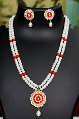Natural Fresh Water Pearl Set From Hyderabad of Authenticity 4