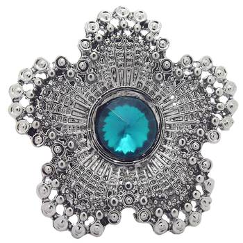 Silver cubic zirconia rings 1