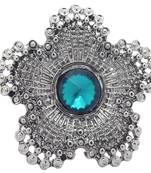 Silver cubic zirconia rings