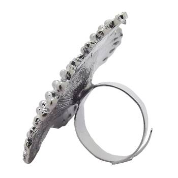 Silver cubic zirconia rings 2