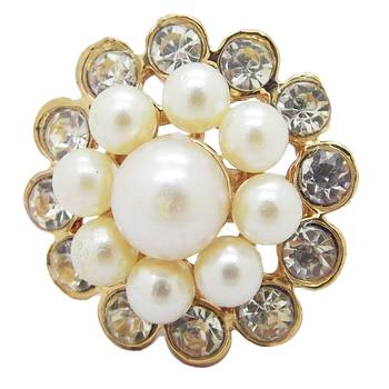 Gold cubic zirconia rings 1