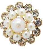 Gold cubic zirconia rings