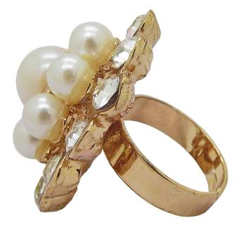 Gold cubic zirconia rings 2