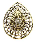 Gold cubic zirconia rings