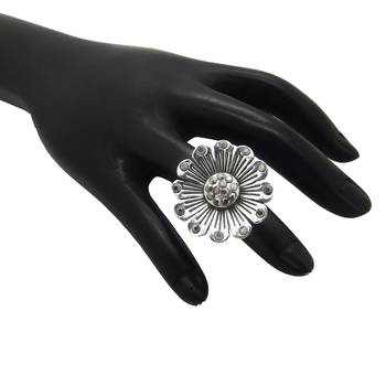 Black cubic zirconia rings 3