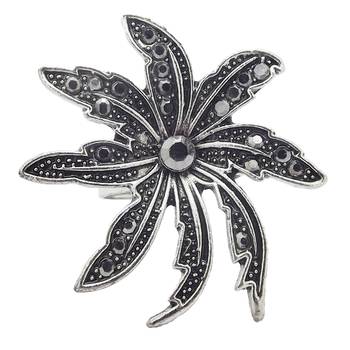 Black cubic zirconia rings 1