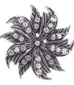 Black cubic zirconia rings