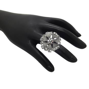 Black cubic zirconia rings 3