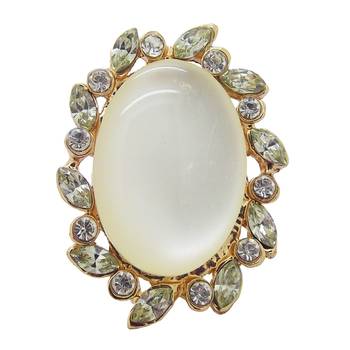 Gold cubic zirconia rings 1