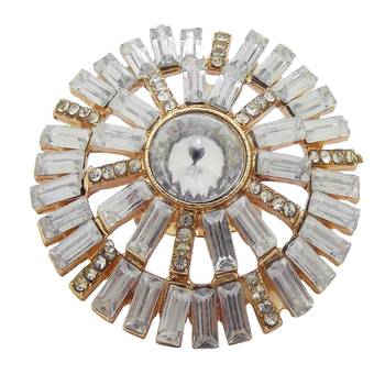 Gold cubic zirconia rings 1