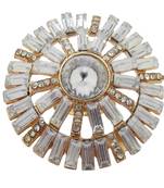 Gold cubic zirconia rings