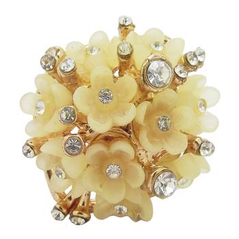 Gold cubic zirconia rings 1