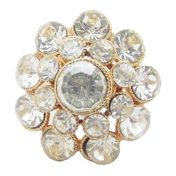 Gold cubic zirconia rings 1