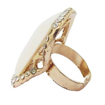 Gold cubic zirconia rings 2