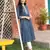 INDIGO HANDBLOCK PRINTED KURTA