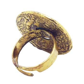 Gold cubic zirconia rings 2
