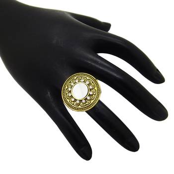 Gold cubic zirconia rings 3