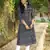 INDIGO HANDBLOCK PRINTED KURTA
