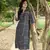 INDIGO HANDBLOCK PRINTED KURTA