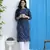 INDIGO HANDBLOCK PRINTED KURTA