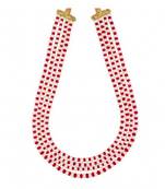 Multicolor pearl necklaces