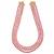 Multicolor pearl necklaces