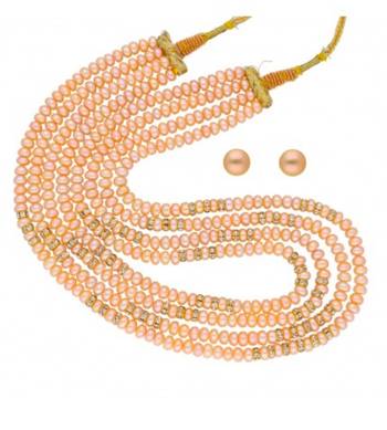 Pink pearl necklaces 1