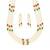 Multicolor pearl necklaces
