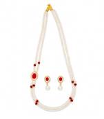 Multicolor pearl necklaces