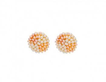 White pearl studs 1
