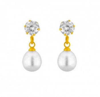White pearl danglers-drops 1