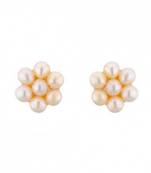 White pearl studs