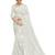 White brasso brasso saree with blouse