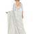 White brasso brasso saree with blouse