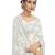 White brasso brasso saree with blouse