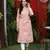 PINK FLORAL PRINTED KURTA