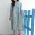 BLUE PRINTED KURTA WITH PANT AND DUPATTA