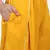 MUSTARD SOLID RAYON PALAZZO