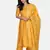 MUSTARD SOLID KURTA WITH PANT AND CHANDHERI DUPATTA